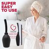 Touche Enema Bulb - Anal or Vaginal Douche for Men or Women - Medical Grade - Comfortable Cleaner - 10 Ounce
