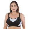 PARFAIT Women's Dynamic P5541 Full Bust Bounce Control Sports Bra-Black-34E
