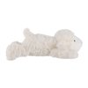 Apricot Lamb Lying Lamb Plush Stuffed Animals for Kids, Soft Cute Plushies Sheep Toys for Baby Girl and Boy, Fluffy Lying Lamb White 11.9 Inches