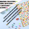 4 Pcs Rhinestone Picker Tool Rhinestone Applicator Adhesive Wax Pencil Diamond Art Tools Gem Pick up Tools Nail Point Drill Pen Dotting Wax Pencil with Pencil Sharpener for Nail Art DIY