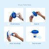 Floating Chlorine Dispenser for Spas and Personal Pools, Fits 1" Tablets - Mini Pool Chlorine Floater with Adjustable Flow Vents Balanced Chemical Dispenser [1" Tablet Capacity] 5" Diameter Floater