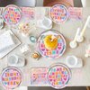 96 Pieces Its Me Hi Im The Birthday Girl Its Me Tableware Set In My Birthday Era Birthday Party Supplies Happy Birthday Plates Napkins Forks for 24 Guests