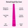 Gerard Cosmetics Eternal Eyeliner | Ultra Black Liquid Eyeliner w/Fine Precision Tip Applicator | Extended Long Wear | Cruelty Free | Waterproof Smudge Proof Eyeliner
