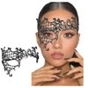 Blindery Lace Eye Mask Costume Mask Lace Masquerade Mask Women Party Ball Venetian Masks for Ball Proms and Party (half mask)