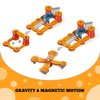 Geomag Magnetic Toys Magnets for Kids Mechanics Goal Challenge Educational Board Game & Building Set Swiss-Made Age 7+ 96 Piece, Multicolor (769)
