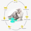 ULVEOL Windmill Cat Toy Turntable Interactive Cat String Toys with Suction Cup - Wall Mount Funny Cats Spinner with Rotatory Toy Ball - Spinning Cat Toy for Indoor - Catnip and Fidget Toys