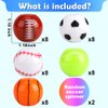 42 Pack Sport Party Favors, Mini Fidget Spinner Sport Ball Toys for Kids Fidget Toys Soccer Baseball for Kids 6-8 8-12 Goodie Bag Stuffers Christmas Birthday Gifts Treasure Box Classroom Prizes