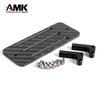 RC Car Battery Plate, Carbon Fiber Battery Tray ESC Receiver Mount for 1/10 RC Crawler Cheater Rigs Gen2 LCG Chassis Lower Center of Gravity Rails
