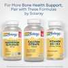 Solaray Calcium Citrate 1000mg - Chelated Calcium Supplement - Supports Bone Strength and Healthy Teeth - Easy to Digest - 60-Day Guarantee, Vegan - 68 Servings, 275 VegCaps