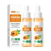 Grospe 2PC 98% Papaya Extract Vitamin C Nourish PawPaw Essence,Dispel Yellowing Of The Skin, Deep Hydration Fine Pores, Moisturizing Smoothing Facial and Body Skin 60ml / 2.02 fl.oz