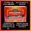 Cardboard Gold Card Saver 1-100 Count - Semi Rigid Card Holder, Trading Card Protectors - PSA-Approved Cardsaver for Baseball, Trading, Sports Cards - Card Sleeves, Binder, & Storage Box Compatible