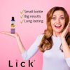 Lick Peach Flavored Massage Oil - Edible, Nourishing & Warming Body Oil with Vitamin E, Coconut & Almond Oils for Women and Couples - For Date Night, Aromatherapy Massages, Safe for Sensitive Skin 4oz