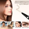 LAVONE Eyebrow Pen,2-IN-1 Dual-ended Waterproof Eyebrow Pencil,with 4 Tip Microblading Eyebrow Pen and Ultra-Precise Brow Pencil,Dual-ended Eyebrow Brush,Eyebrows Makeup for Natural Looking-Blonde