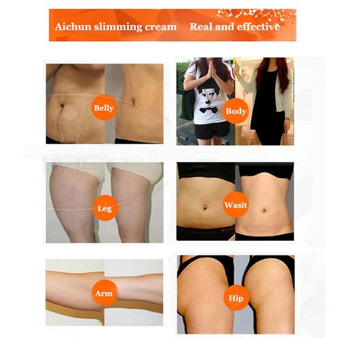 Green tea Slimming Cream Cellulite Removal Fat burning Lose weight 200ml by Aichun Beauty