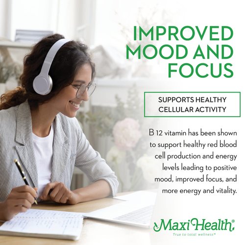 Vitamin B12 Lozenges with Folic Acid and Biotin - Sublingual B12 Vitamins Strawberry Flavor - Vegetarian Kosher B 12 Vitamin - Vit B12 Supplement for Red Blood Cell Production and Energy (90 Count)