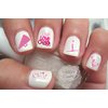 40 Cheer Cheerleading Nail Art Designs Decals