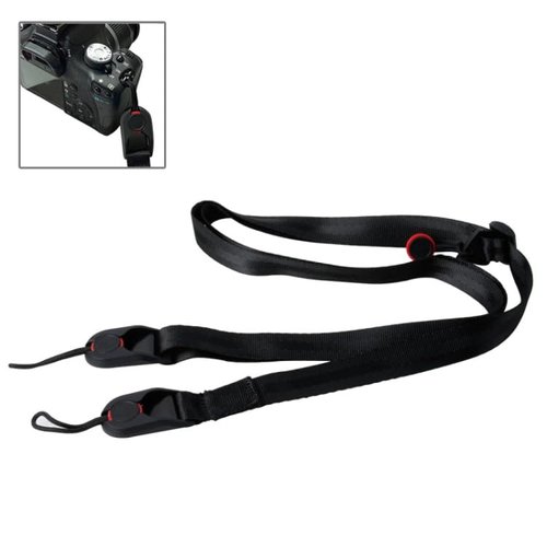 Digital camera strap. Quick release