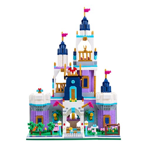 Kadablk Architecture Micro Blocks Dream Castle Model,2800+ PCS, Mini Bricks,Building Blocks for Adults and Teens