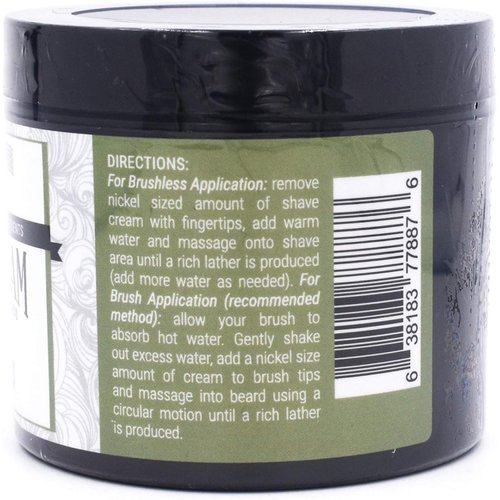 Taconic Shave, All Natural Shave Cream – Highly-Concentrated Shaving Cream for Men – 4 oz. Moisturizing Shaving Cream Tub with Skin Soothing Ingredients – Urban Woods with hints of Cedar and Bergamot