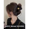 Sluxa Hair claw clips for women,Luxury velvet Black hair clips, Small hair clips claws, Newest style tools.8cm length. #3
