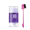 immetee Hair Wax Stick, Slick Stick for Hair, Slick Back Wax Stick for Women, Edge Control Gel, Smooth Frizz Hair Slick Stick.30g (Purple)