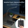 TROND Desk Lamp, Bright Dimmable Eye-Caring Table Lamp, 3 Color Modes 7 Brightness Levels, Flexible Gooseneck, Touch Control, Memory Function, Desk Light for Home Office Bedside Task Reading