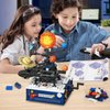 Solar System Building Sets with Light - Rotatable Space Exploration Building Toys with 9 Planets & Rocket Sets Science Astronomy Educational Gifts for Boys Girls Age 6+ Years Old Kids(775 PCS)