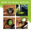 Matcha Whisk Set - Chasen (Green Tea Whisk), Small Scoop,Tea Spoon by BambooMN