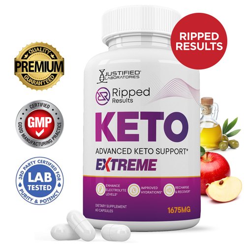 (5 Pack) Ripped Results Keto ACV Extreme Pills 1675MG Keto Support Blend Capsule Alternative Keto ACV Gummies Formulated Apple Cider Vinegar Extra Virgin Olive Oil Powder Green Tea Leaf 300 Capsules