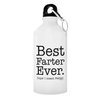 Best Husband Gifts Best Farter Ever Oops Father Husband Gifts for Men Father Daughter Gifts 18oz Aluminum Water Bottle with Cap & Sport Top