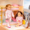 Lori – Bunk Bed Set for Mini Dolls – Bedroom Furniture for 6-Inch Dolls – Dollhouse Accessories – Toys for Kids – 3 Years + – Urban Chic Bunk Bed