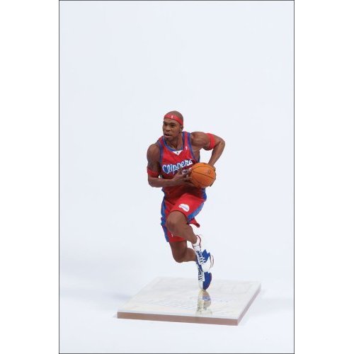 McFarlane Toys NBA Sports Picks Series 8 Action Figure Corey Maggette (Los Angeles Clippers) Red Jersey
