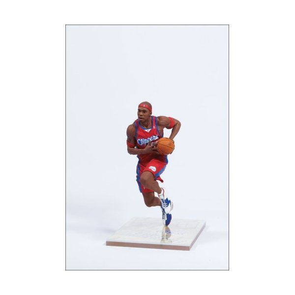 McFarlane Toys NBA Sports Picks Series 8 Action Figure Corey Maggette (Los Angeles Clippers) Red Jersey