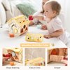 Etucdose Activity Cube Montessori Toys 10-in-1 Wooden Toy | Multifunctional Early Educational Development Toys | Baby Activity Cubes for Girls Boy | Montessori Cube Toddler Toy Birthday Gift