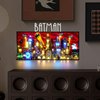 DALDED LED Lighting Kit for Lego The Animated Series Gotham City, LED Light Compatible with Lego 76271 Building Block Models (Upgraded Version)