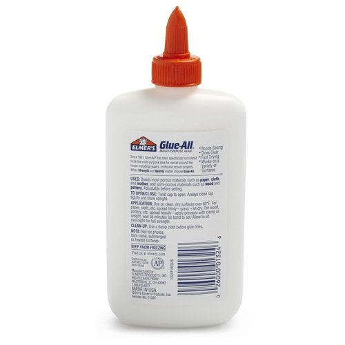 Elmer's Glue-All White Glue, Multi-purpose-7.625 oz, 2 pk