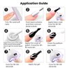 RARJSM Gel Liner Nail Art Polish White Painted Gel Nail Design Polish 1 Bottle Soak off Curing Requires 8ml Build in Thin Nail Brush for Classical Home Salon Diy Nail Design French Manicure Painting