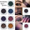 Phoera® Pigment Eyeshadow Palette Metallic Shimmer Glitter Loose Powder Eye Shadow Makeup (305 EMERALD)