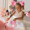 Creatoy Axolotl Toys, Axolotl Costume Kids Animal Headband with Tail for Girls Boys Dress Up Christmas Birthday Party Favors
