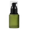 1PCS Green Upscale Empty Refillable Glass Cosmetic Cream Lotion Pump Bottle Shower Gel Essential Oil Shampoo Sample Press Bottle Jar Pot Cosmetic Make up Dispenser(30ml/1oz)