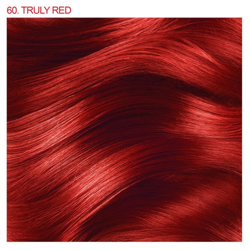 Adore Semi Permanent Hair Color - Vegan and Cruelty-Free Red Hair Dye - 4 Fl Oz - 060 Truly Red (Pack of 1)