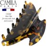 Camila Paris CP2465 French Hair Clip for Women Thick Hair for Long Curly Wavy Hair, Handmade Tokyo, Girls Hair Claw Clips, Durable Styling Big Claw Clip for Thick Hair, Strong Hold Grip Made in France