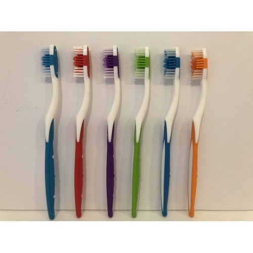 Ora-Zen 6pcs Each Firm Adult Toothbrush