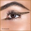 Revlon So Fierce! Chrome Ink Liquid Eyeliner, Longlasting Bold Metallic Pen Liner with Dip Ink Cap for Pearl, Shimmer Blend, 902 Bronzage, 0.03 oz.
