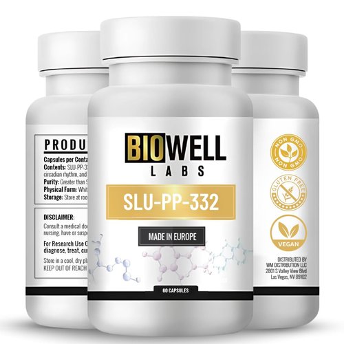 BioWell Labs Mitochondrial SLU PP 332 Peptide Capsules | 250mcg Per Capsule for Enhanced Support | 60 Count