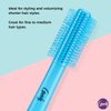 Goody Style Boost 21 mm Round Brush, Adds Lift & Hair Volume, Use as a Blow Out Brush or Styling Brush, Easy-Grip Handle, Comfortable Hair Brush for Fine Hair, For Short & Medium Hair, Coral