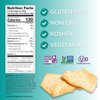 Milton’s Gluten Free Crackers Variety Bundle (Crispy Sea Salt, Multi-Grain, Everything) - Baked Crackers, Non-GMO Project Verified, Kosher, Whole Grain, Certified Gluten Free - 4.5 Oz Each, Pack of 3