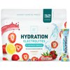 Daily Electrolyte Drink Mix - Strawberry Lemonade Hydration Powder Packets with 6 Electrolytes & Minerals - Sugar Free, Keto Friendly, Electrolytes Powder Recovery Drink w Real Salt - 32 Servings