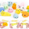 Huastyle 30 Pcs Mochi Squishy Toys for Kids Party Favors Easter Egg Stuffers Fillers, Kawaii Mini Stress Toys Treasure Box Toys for Classroom Prizes Goodie Bag Stuffers Pinata Filler