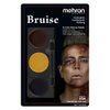 Mehron Makeup Tri-Color Character Makeup Palette | Halloween, Special Effects and Theater Cream Makeup FX Palette | Face Paint Makeup .7 oz (20 g) (BRUISE)